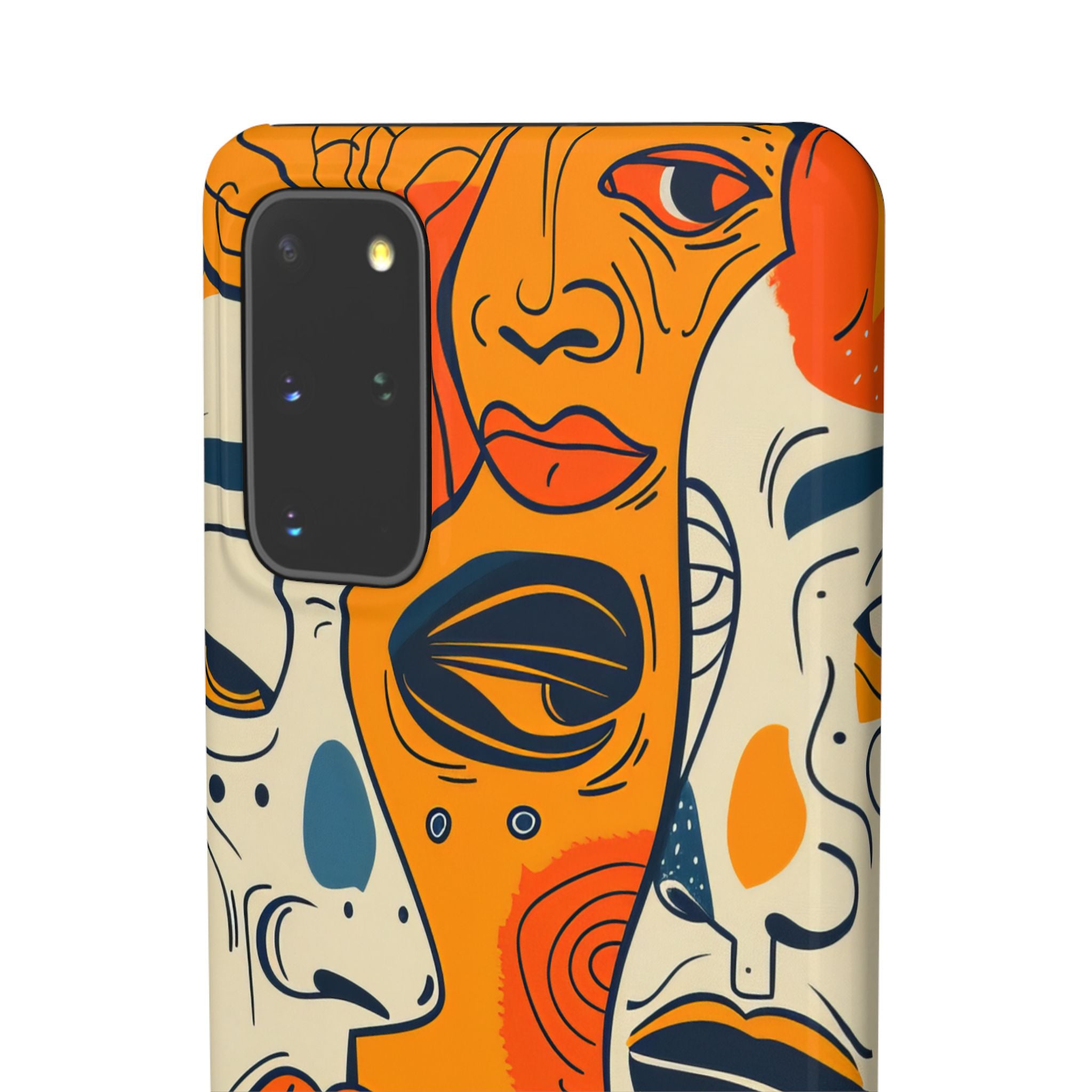 Gradient Face Mosaic Samsung S20 - Slim Phone Case