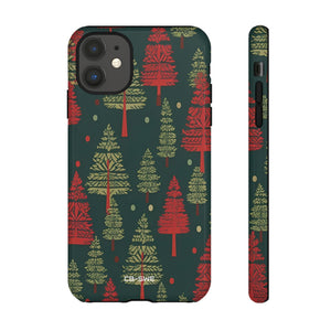 Trees Dance Playfully - iPhone Case