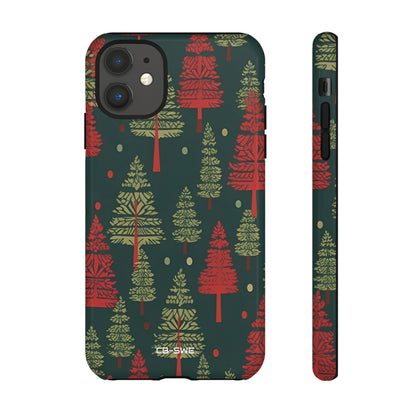 Trees Dance Playfully - iPhone Case