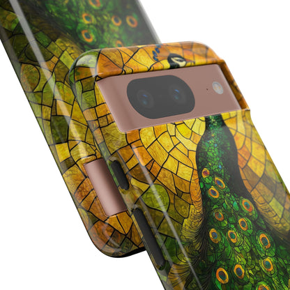 Peacock Spreads Light - Google Pixel Case