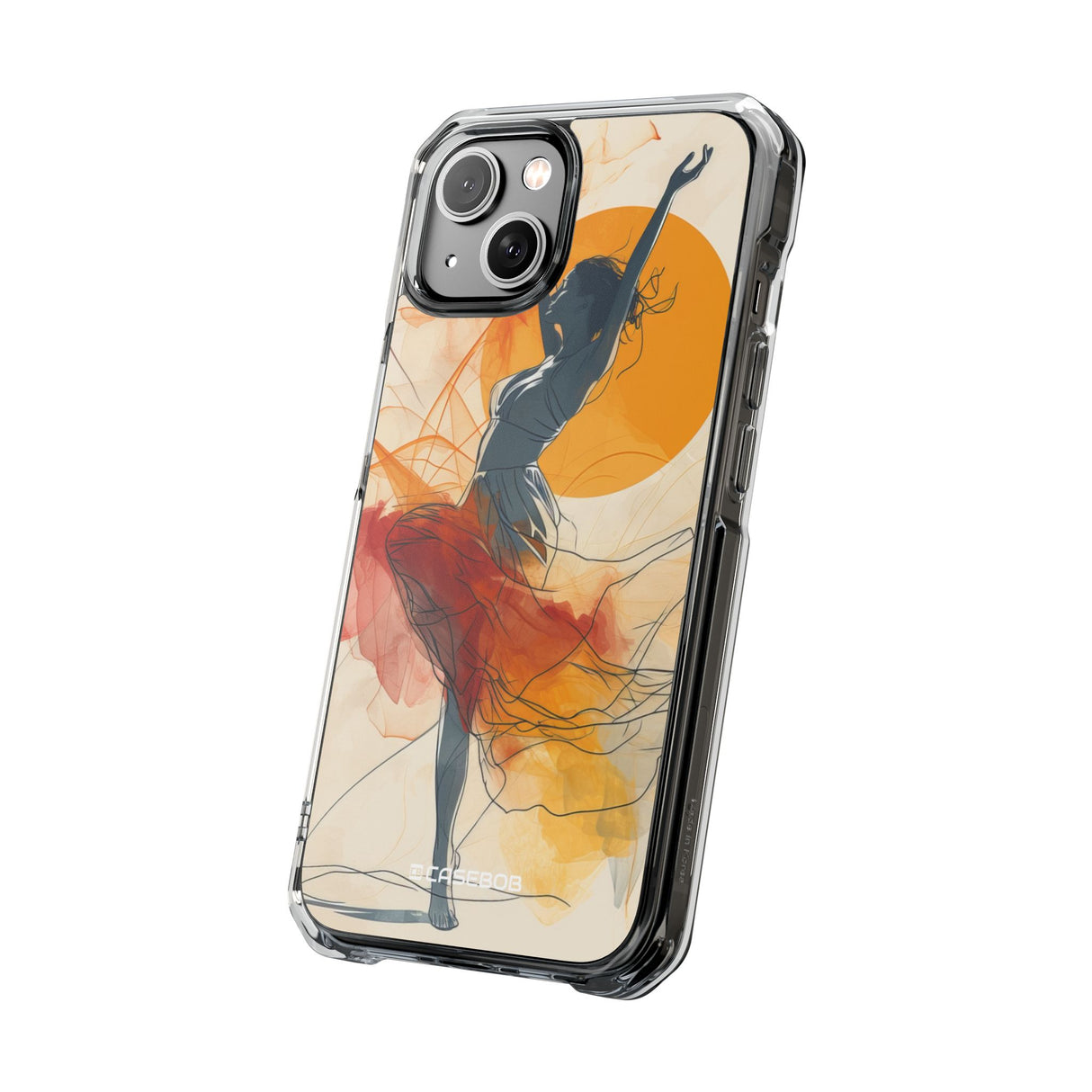 Sunlit Grace - Phone Case for iPhone (Clear Impact - Magnetic)