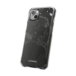 Mystic Starlit Serenity – Handyhülle für iPhone (Clear Impact – Magnetisch)