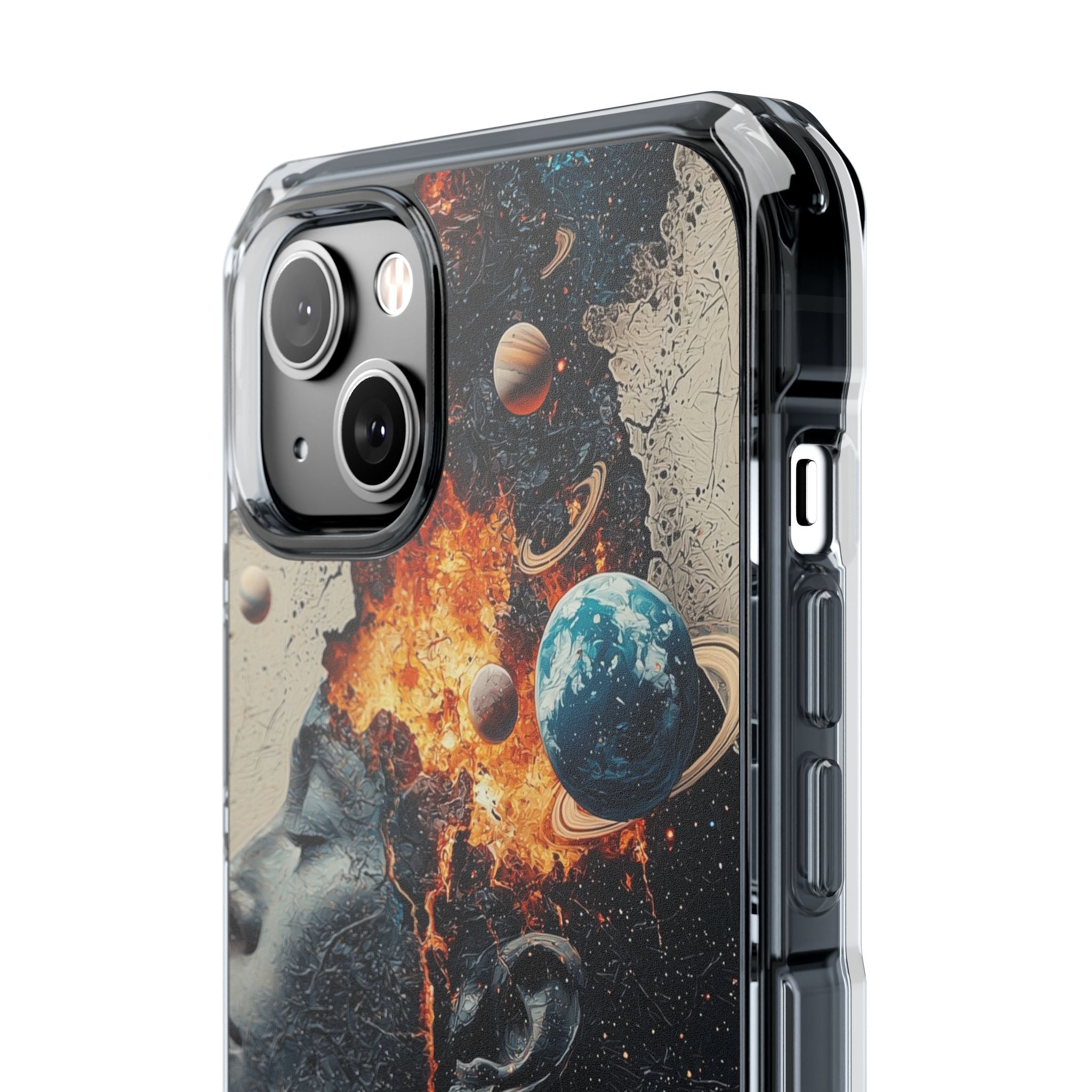 Cosmic Mind Erupts iPhone Case - Impact