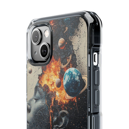 Cosmic Mind Erupts iPhone Case - Impact