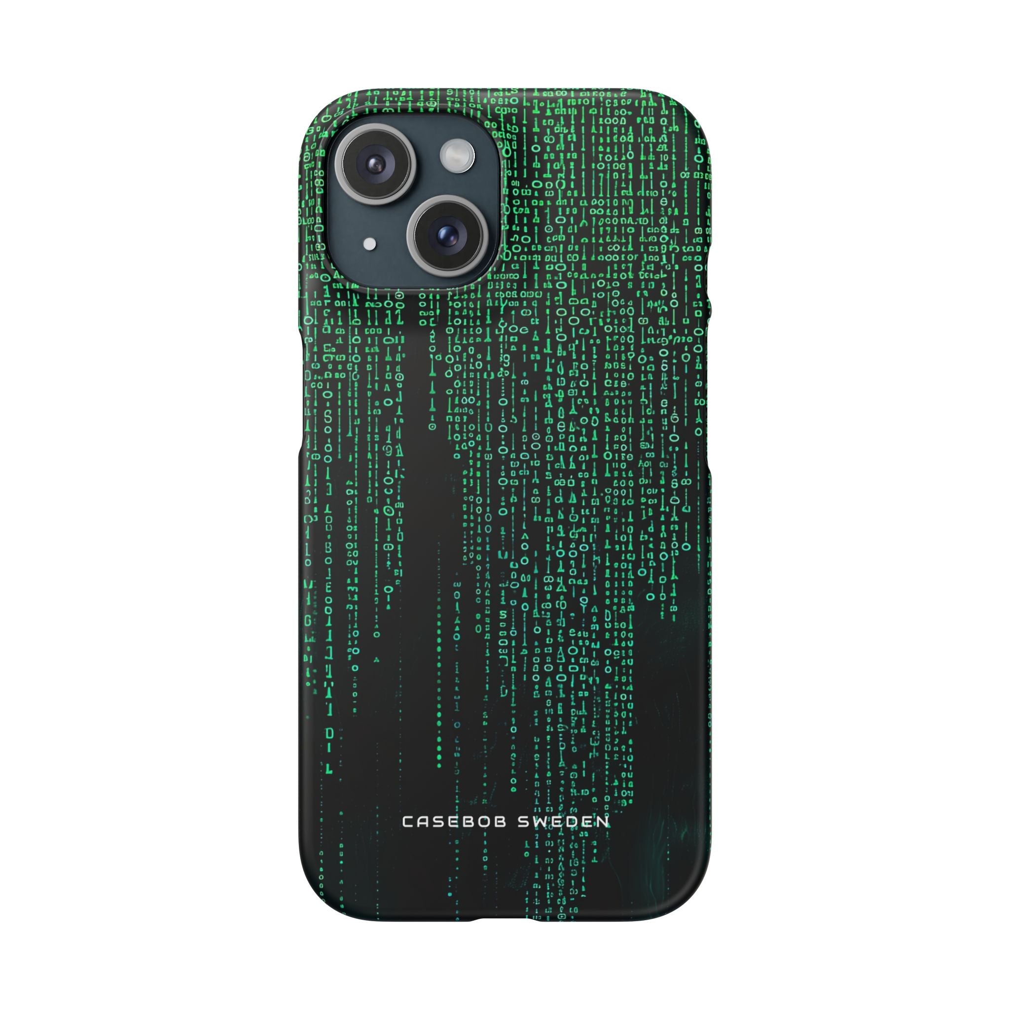 Matrix Gradient Flow iPhone 15 - Slim Phone Case