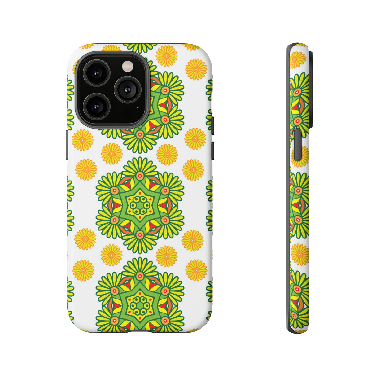 Lime Mandela - Protective Phone Case