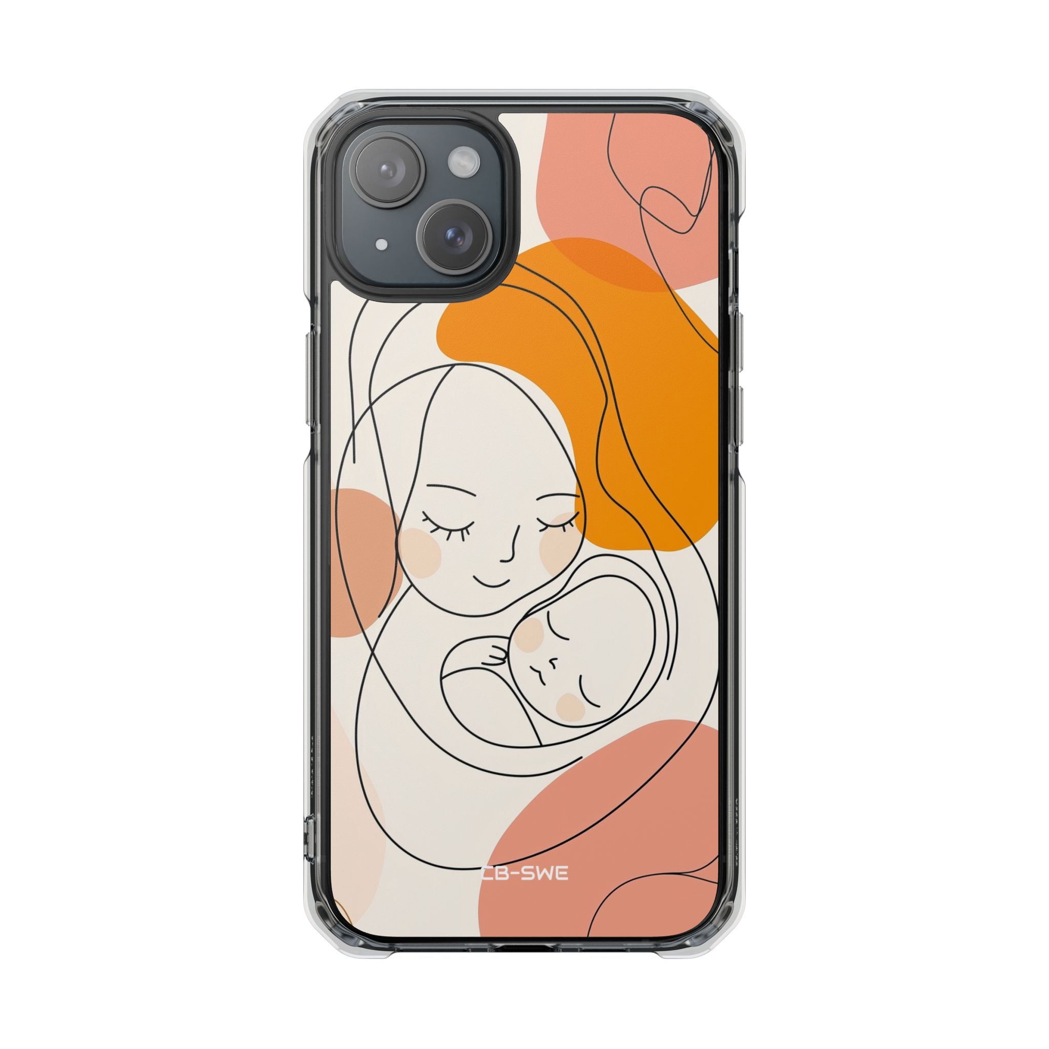 Mother Embraces Child iPhone Case - Impact