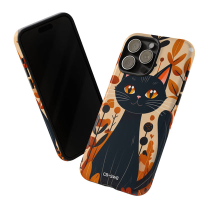 Autumnal Cat Whimsy - iPhone Case
