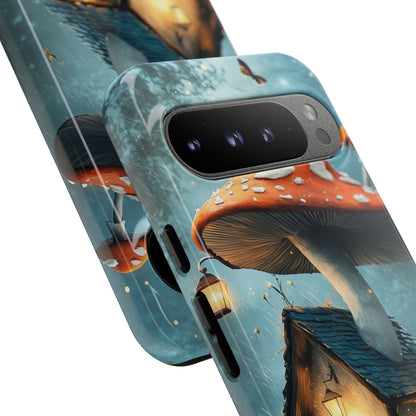 Mushroom House Glows - Google Pixel Case