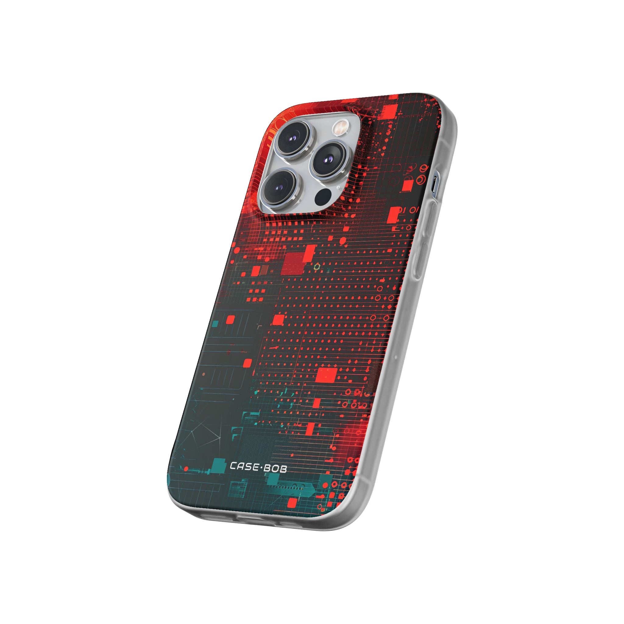 Grid Fusion iPhone 14 Pro Case - Soft