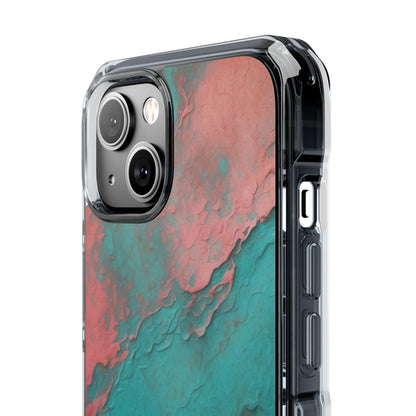 Turquoise Waves Dance iPhone Case - Impact