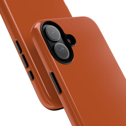 Gebrand oranje iPhone 16 - Tough