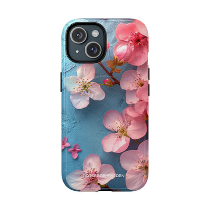 Blossom Serenity Case - Tough + MagSafe® iPhone 15 Phone Case