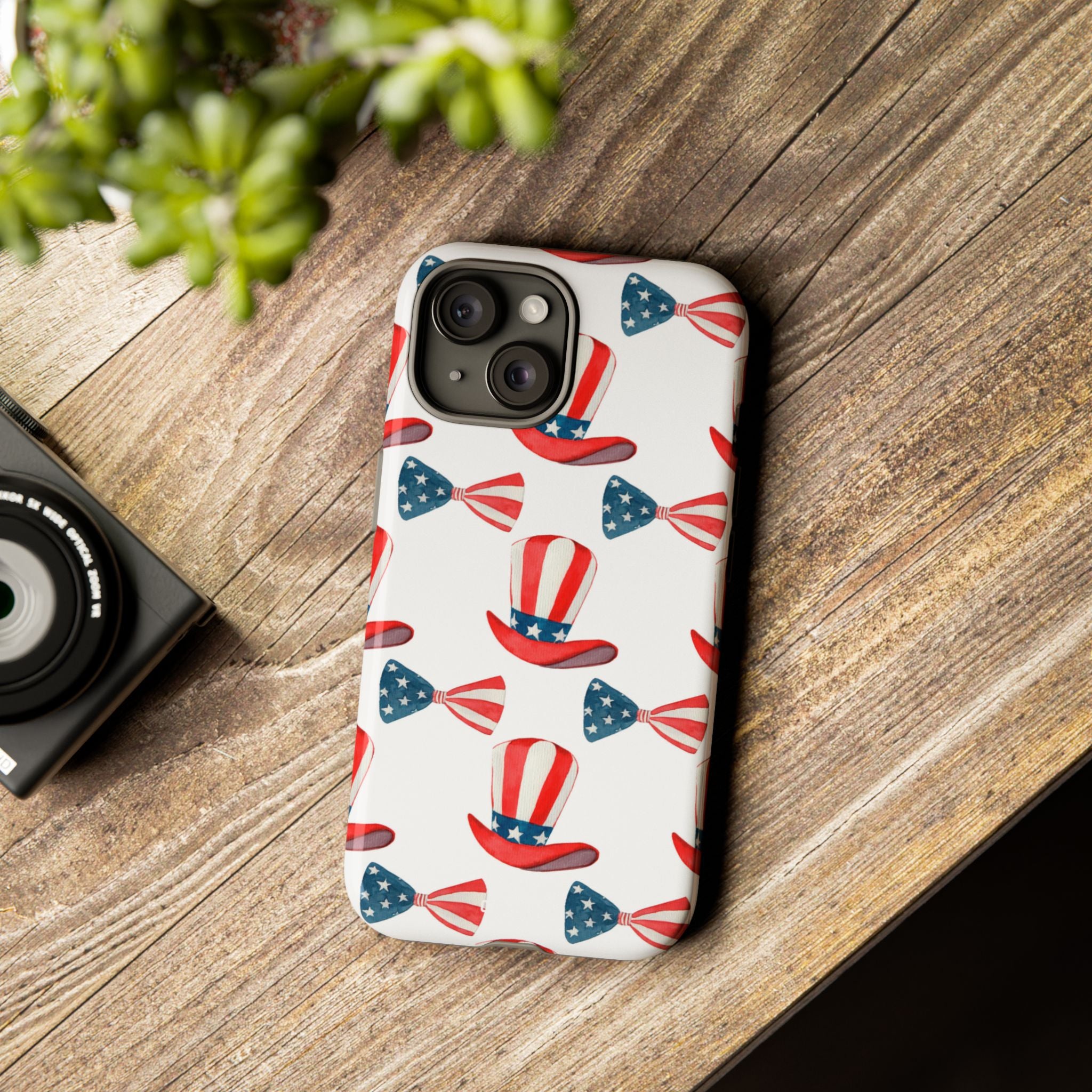 Celebrate With Hats - iPhone Case