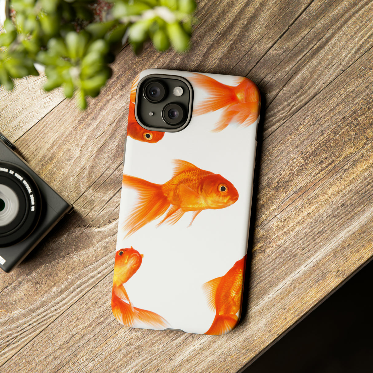 Gold fish - Protective Phone Case