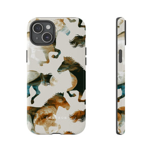 Tie Dye Horses - Protective Phone Case