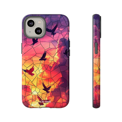 Soaring Birds Illuminate - iPhone Case