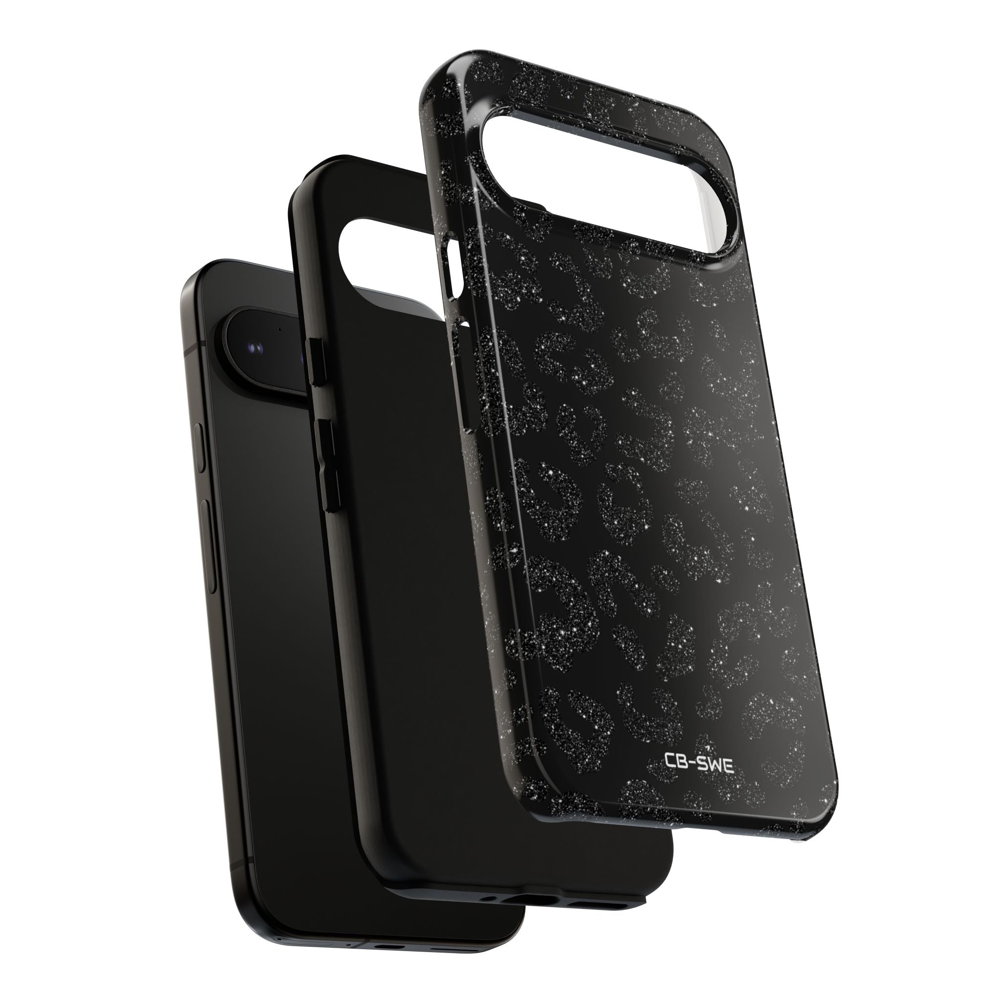 Glittery Leopard Elegance - Google Pixel Case