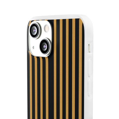 Golden Stripes iPhone 13 mini Case - Soft