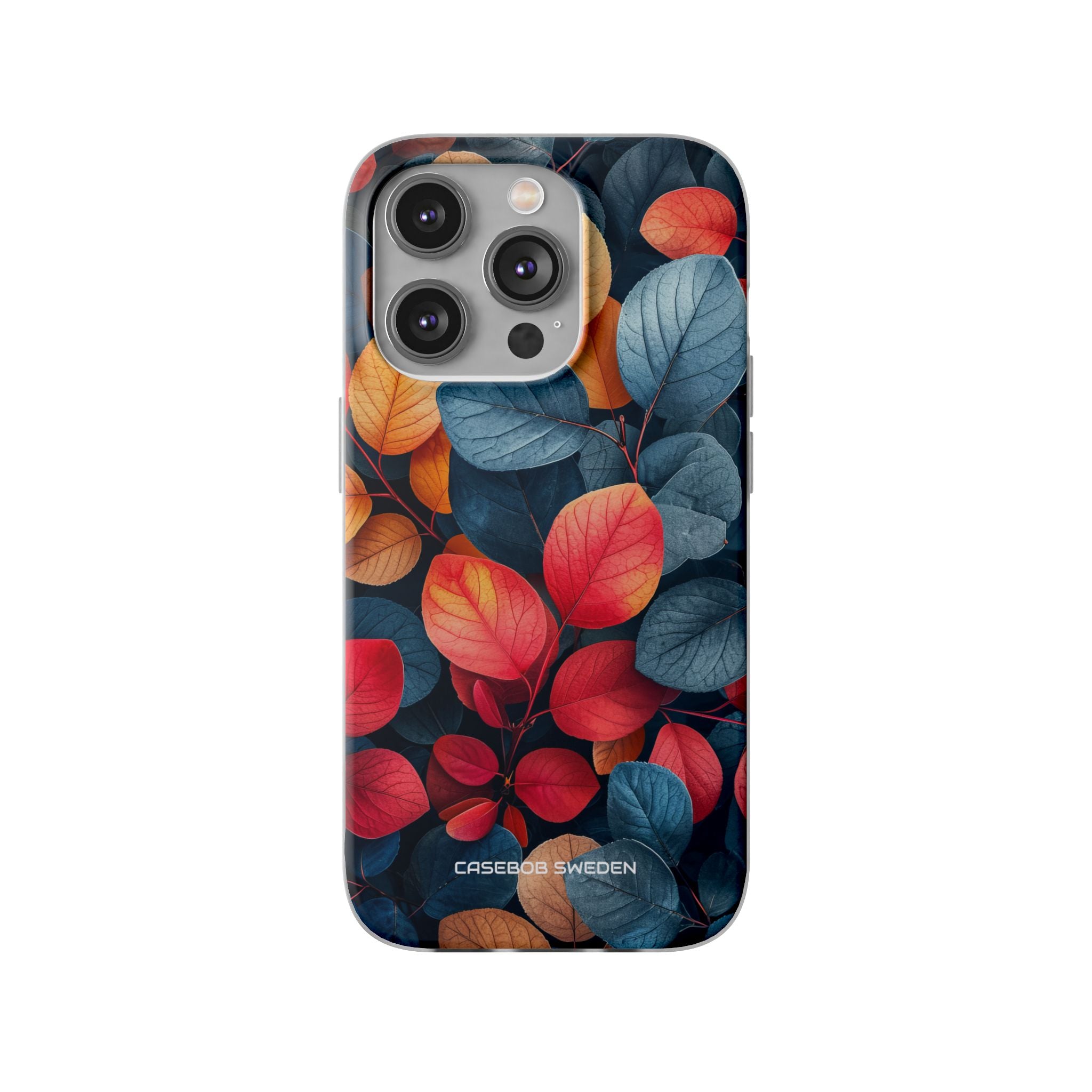 Vibrant Nature Leaves - Flexi iPhone 14 Phone Case