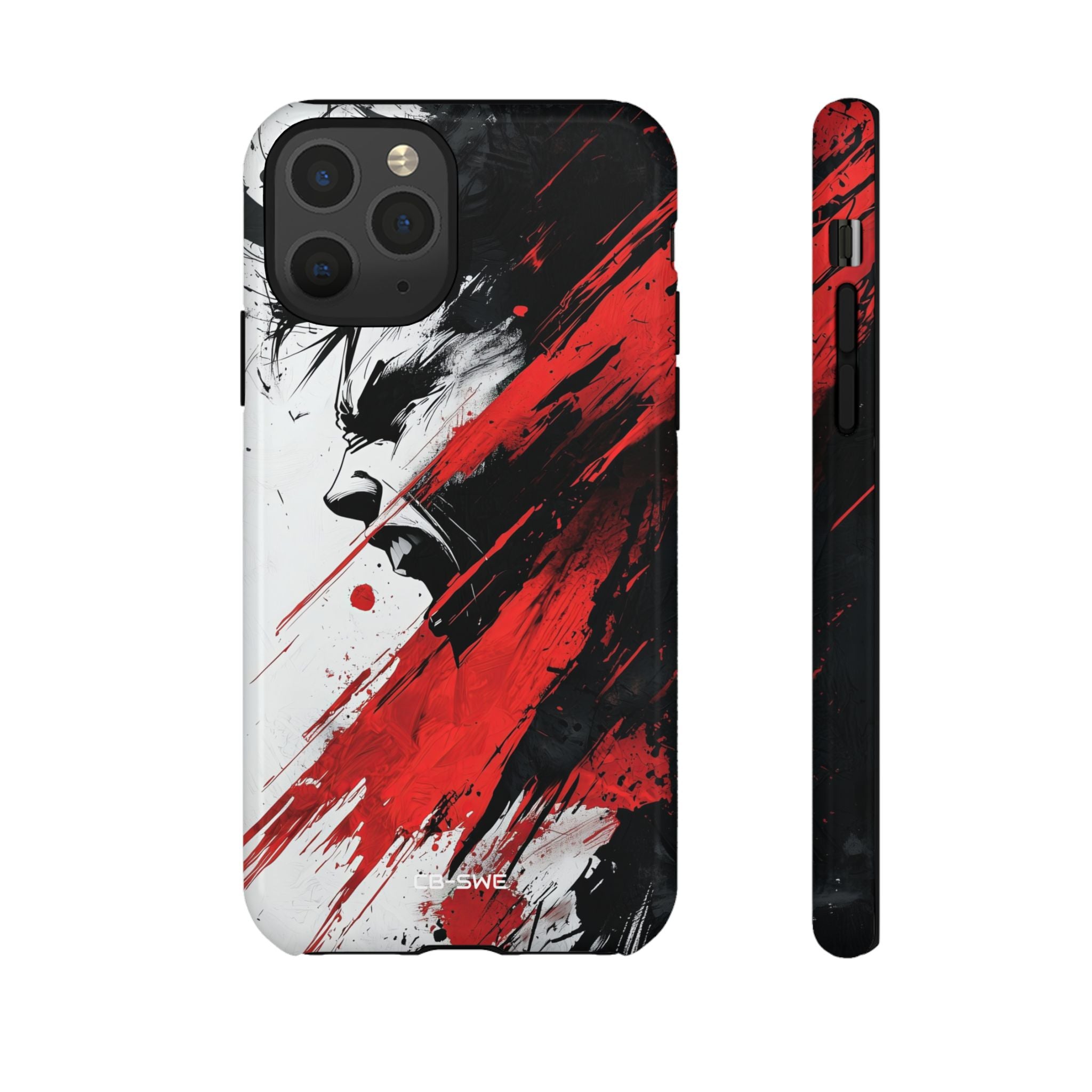 Red Energy Erupts - iPhone Case