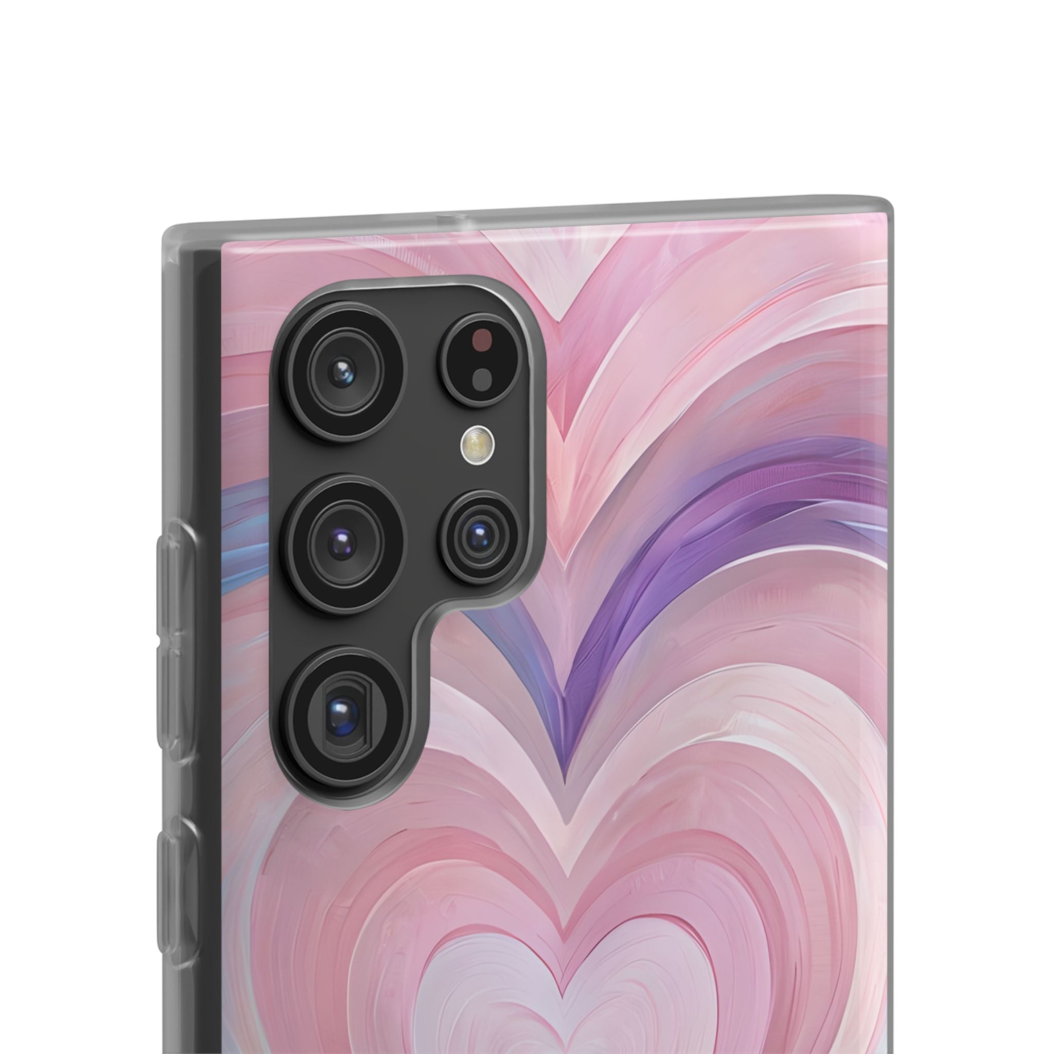 Radiant Heartbrush Samsung S22 Ultra Case - Soft