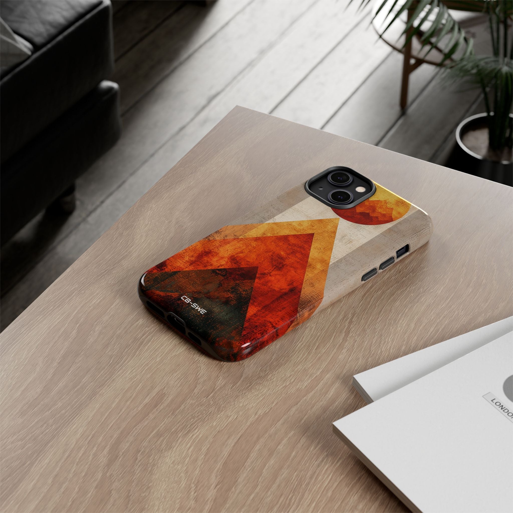 Sun Embraces Mountains - iPhone Case