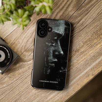 Monochrome Bloom iPhone 16 - Tough Phone Case