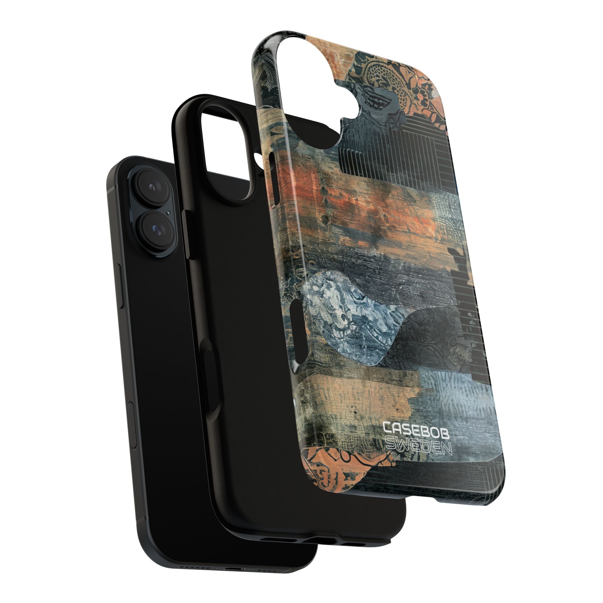 Rust Bloom Tangle iPhone 16 - Tough