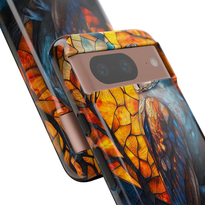 Owl Gazes Moonlight - Google Pixel Case