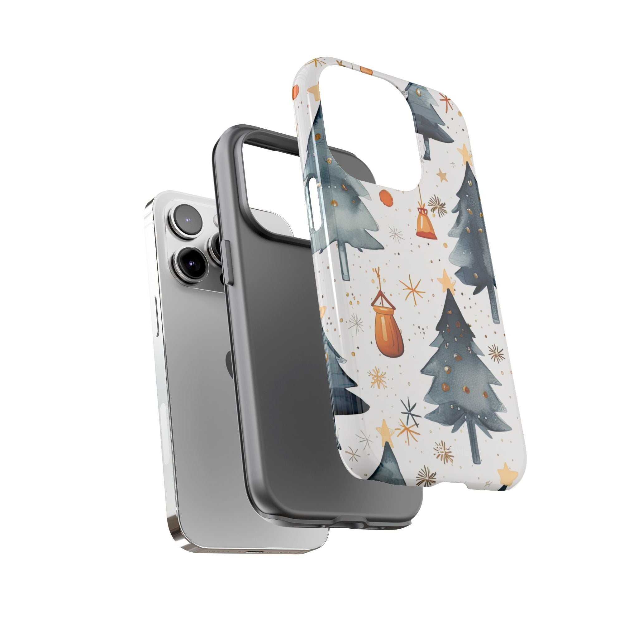 Christmas Trees Dance - iPhone Case