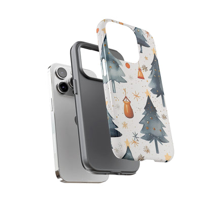 Christmas Trees Dance - iPhone Case