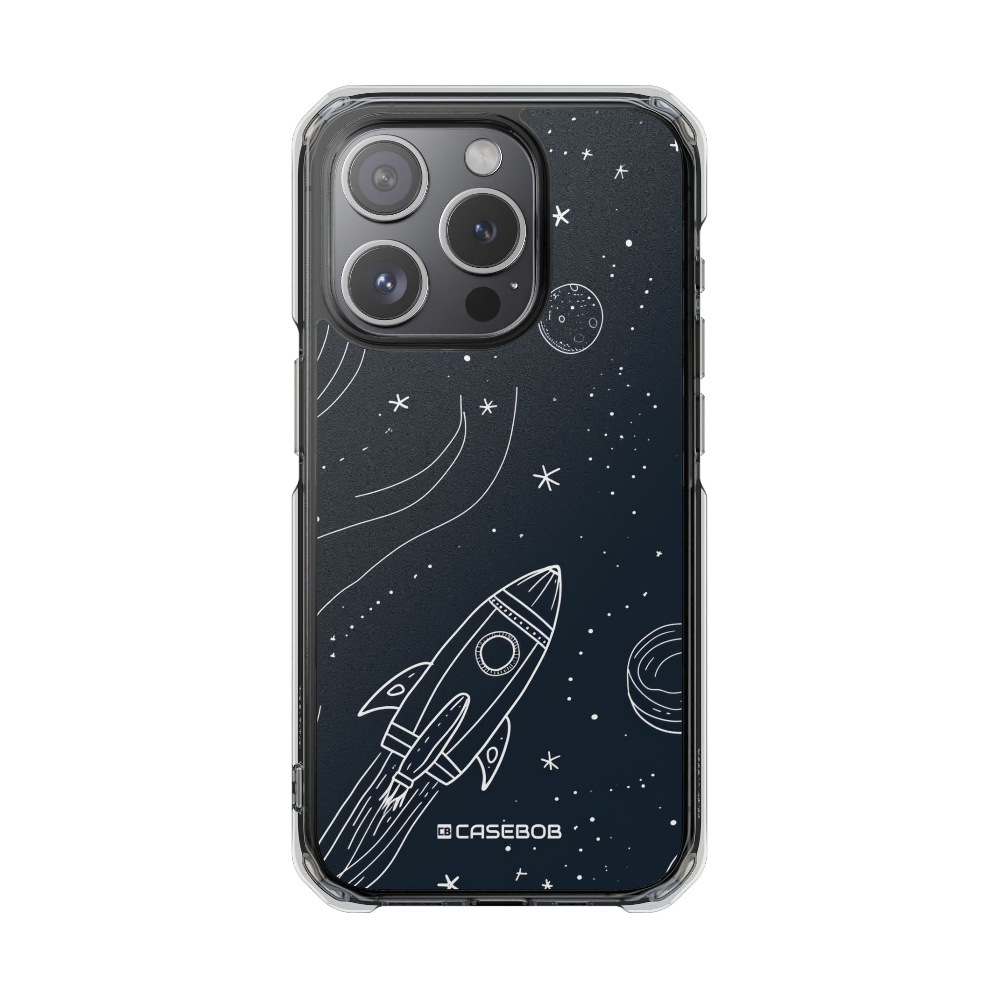 Cosmic Doodle Adventure - Phone Case for iPhone