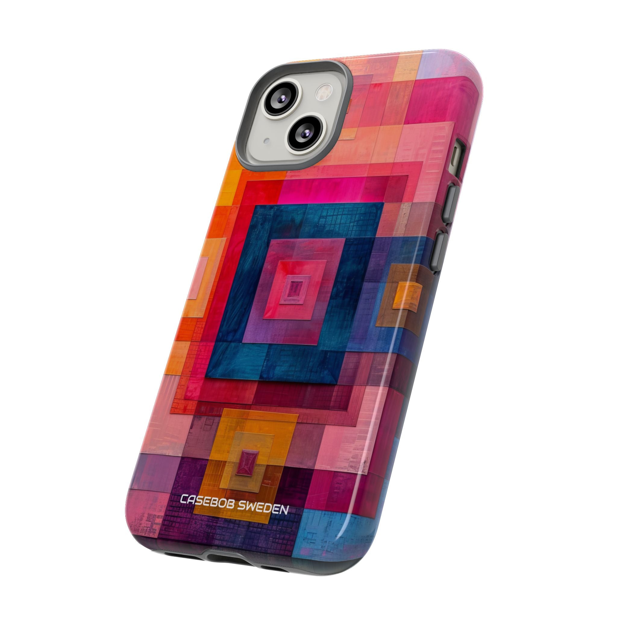 Vibrant Geometry - Tough iPhone 14 Phone Case