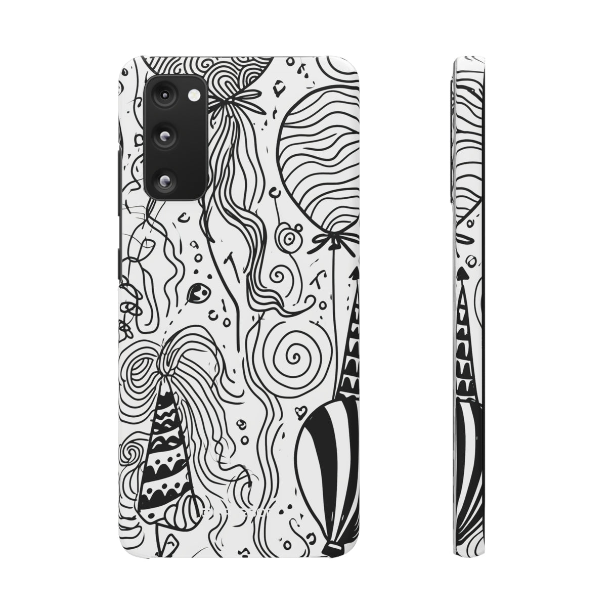 Whimsical Festivity | Slim Phone Case for Samsung