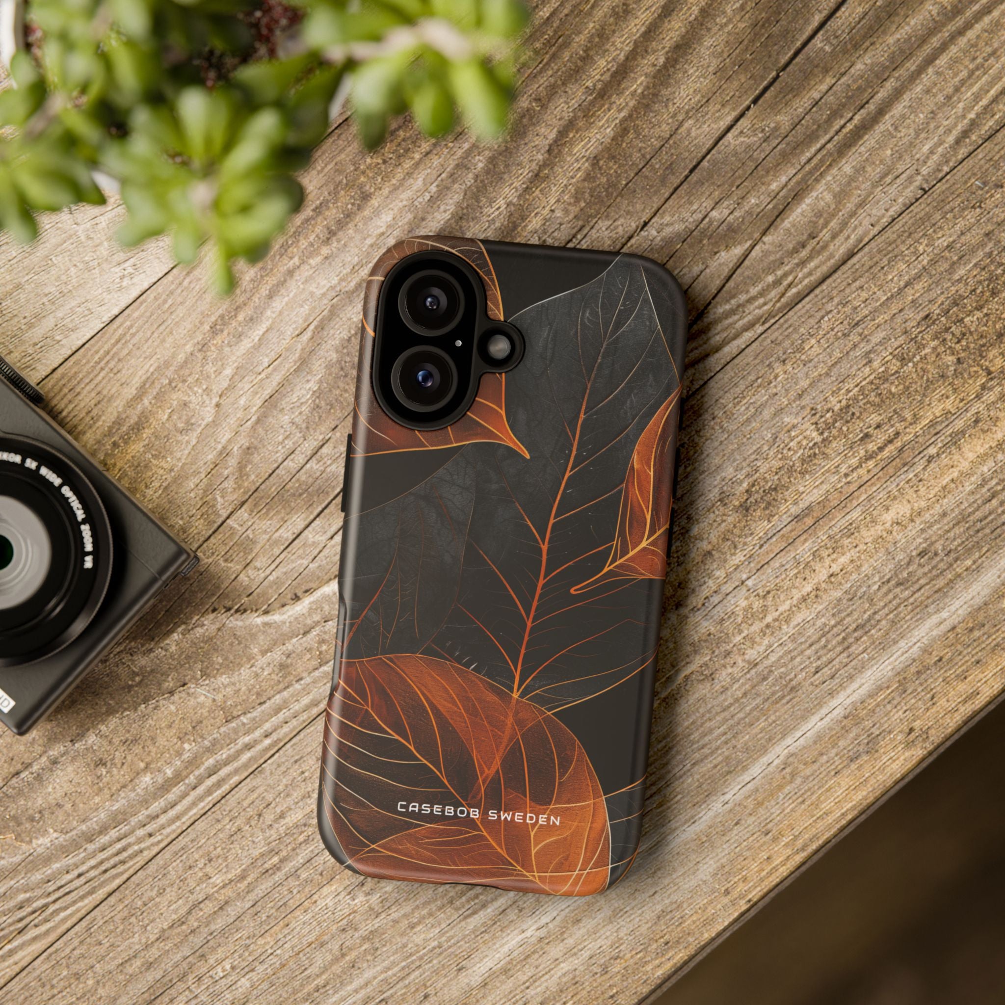 Autumn Leaf Elegance iPhone 16 - Tough Phone Case