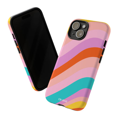 Fluid Color Waves - iPhone Case