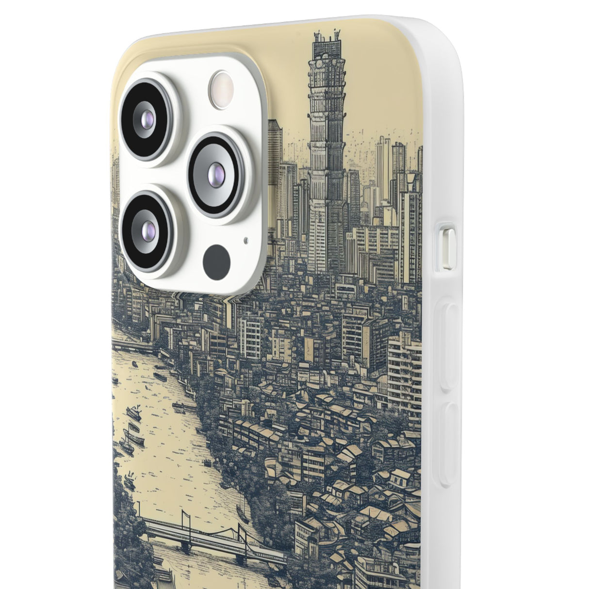 Nostalgic Metropolis | Flexible Phone Case for iPhone