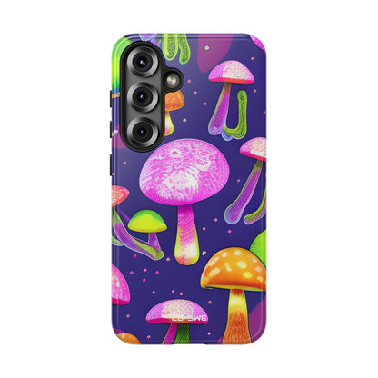 Neon Mushroom Dreams - Samsung Case