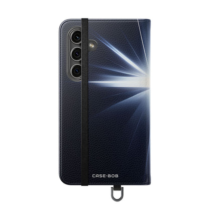 Hehkuva risti-isku - Samsung S24 -lompakkokotelo