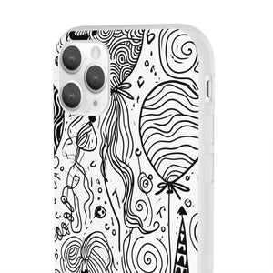 Whimsical Festivity | Flexible Phone Case for iPhone