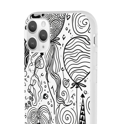 Whimsical Festivity | Flexible Phone Case for iPhone