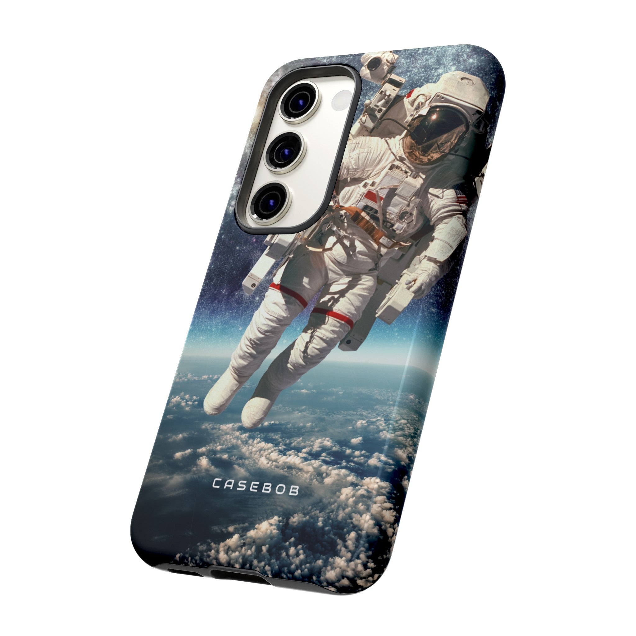 Astronaut in outer space - Protective Phone Case