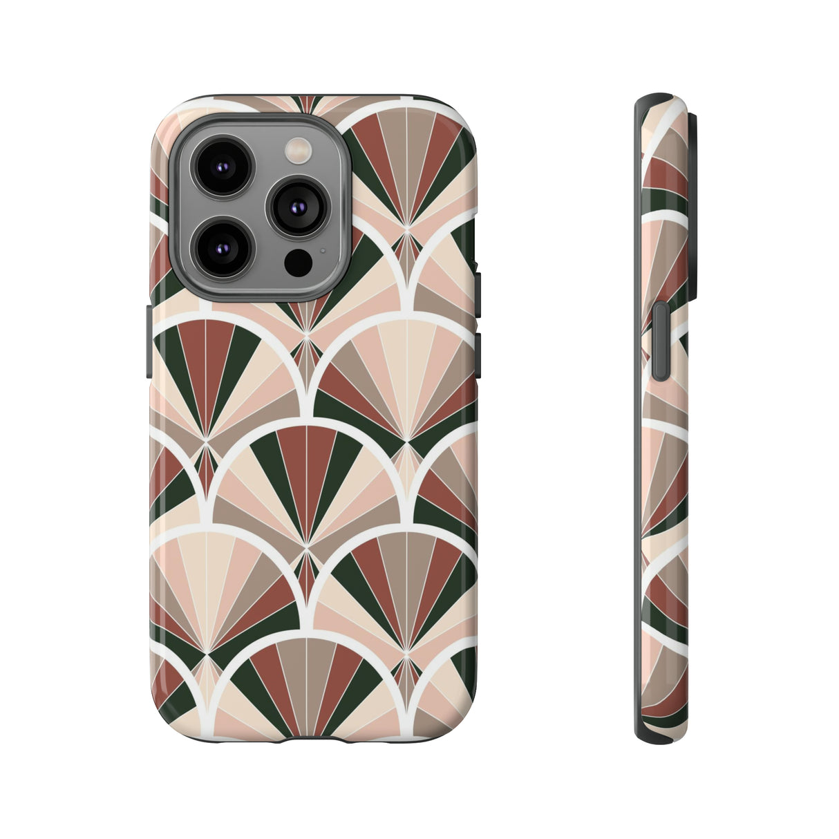 Brown Retro - Protective Phone Case