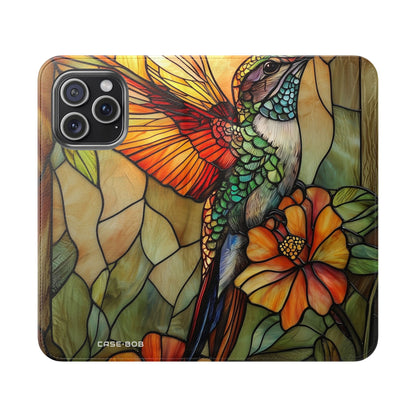 Hummingbird Radiance - iPhone 15 Pro Max Case - Wallet