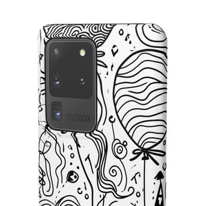 Whimsical Festivity | Slim Phone Case for Samsung