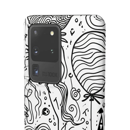 Whimsical Festivity | Slim Phone Case for Samsung