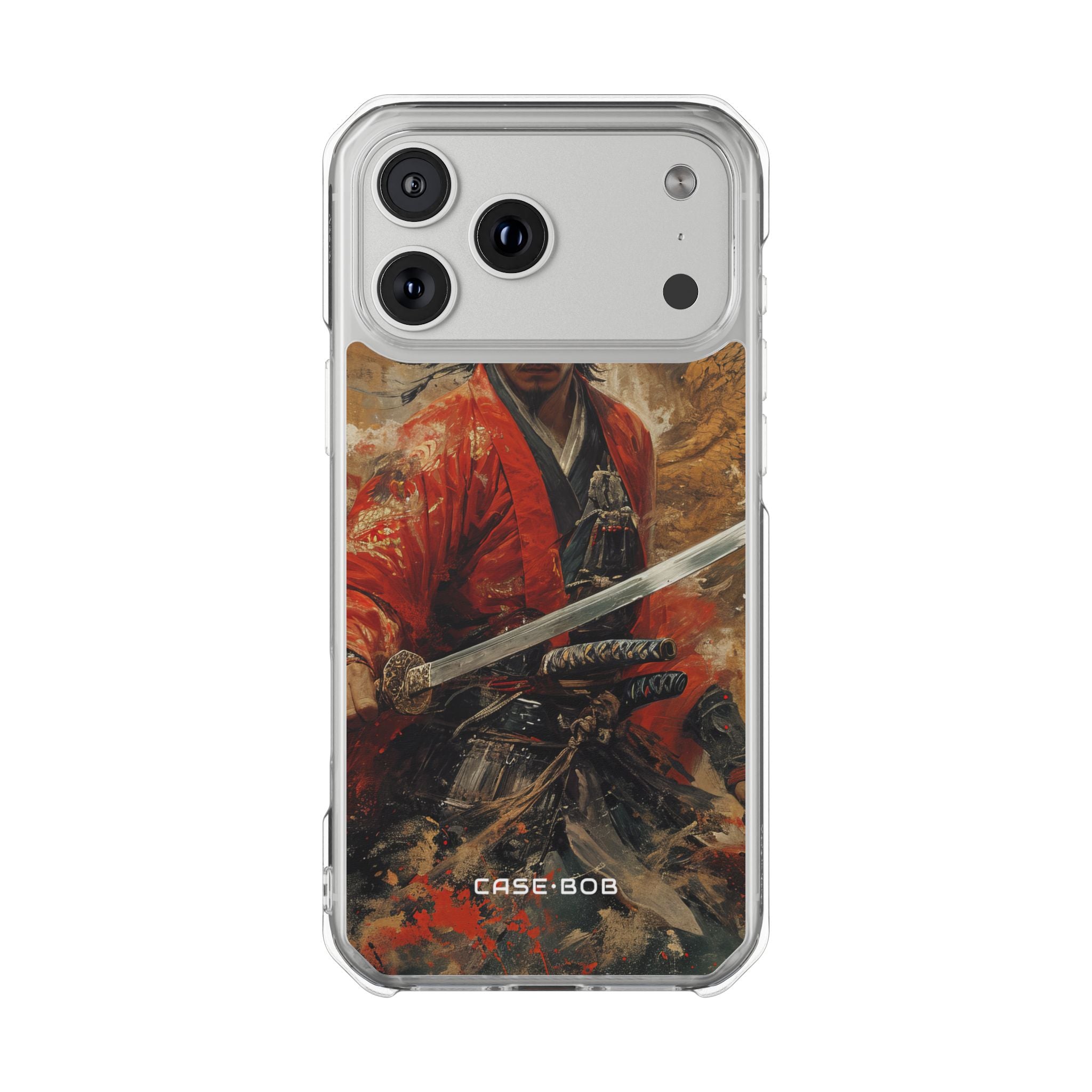 Crimson Samurai iPhone 17 Pro Max Case - Impact
