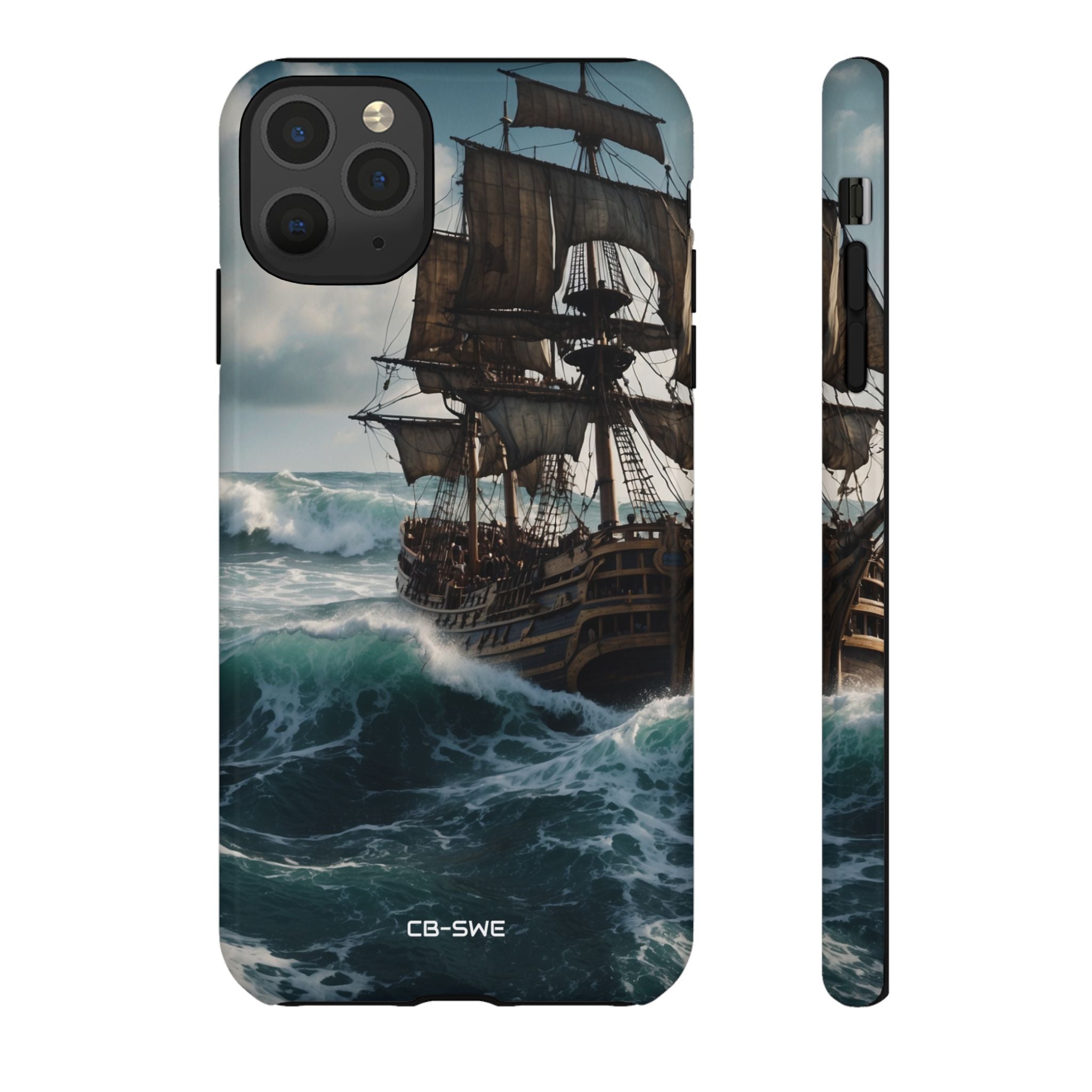 Ship Faces Waves - iPhone Case
