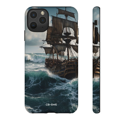Ship Faces Waves - iPhone Case